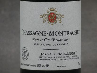 1 Bouteille CHASSAGNE MONTRACHET 1C BLC BOUDRIOTTES...