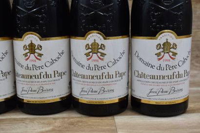 CHATEAUNEUFDU PAPE 1998 
6 bouteilles de...