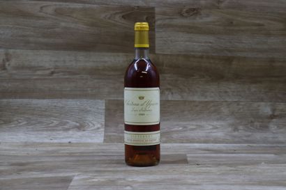 1 Bouteille de SAUTERNES 1989, CHATEAU D'YQUEM,...