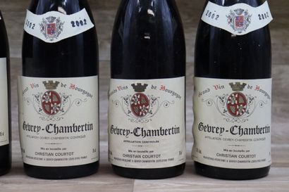 5 Bouteilles de GEVREY-CHAMBERTIN 2002, CHRISTIAN...