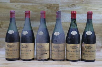 MOULIN A VENT 1937
6 bouteilles de MOULIN...