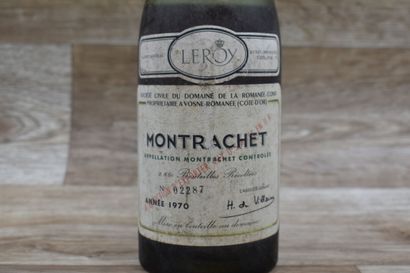 MONTRACHET 1970
1 Bouteille de MONTRACHET...