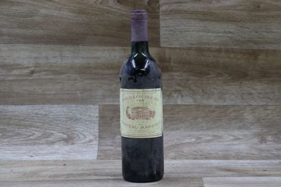 1 Bouteille de PAVILLON ROUGE du CH. MARGAUX...