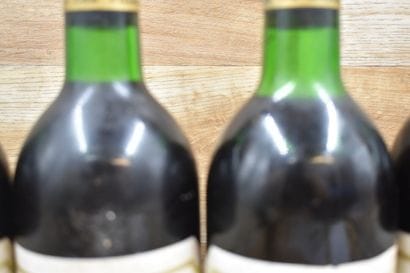 6 bouteilles de CHATEAU LAROSE MASCARD 1978....