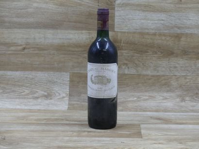 1 bouteille CHATEAU MARGAUX 1987 Margaux...