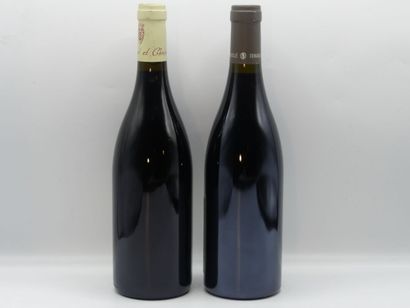 Réunion de 2 Bouteilles Bourgogne Cote de...