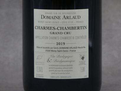 Réunion de 2 bouteilles de Charmes Chambertin



1...