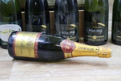 Lot de 10 Bouteilles de Champagne dont :...