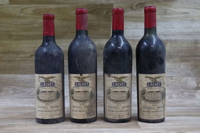 4 bouteilles Château Simard, 1955
Réunion...