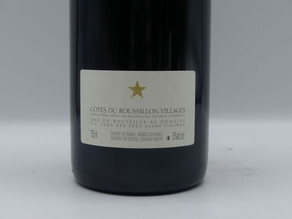 Réunion de 3 bouteilles Cotes du Roussillon...