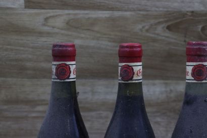 5 bouteilles de CHATEAUNEUF DU PAPE 1947....