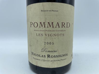1 bouteille de Pommard, Les Vignots, 2005,...