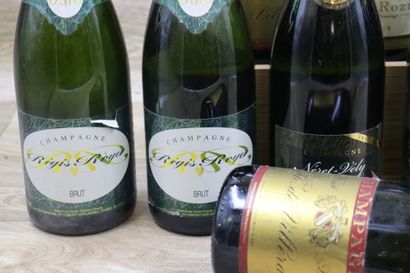 Lot de 10 Bouteilles de Champagne dont :...
