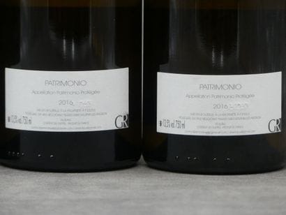 4 Bouteilles PATRIMONIO BLC A.D.N D.RISOUL...