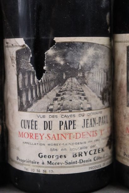 12 bouteilles CUVEE DU PAPE JEAN PAUL II...