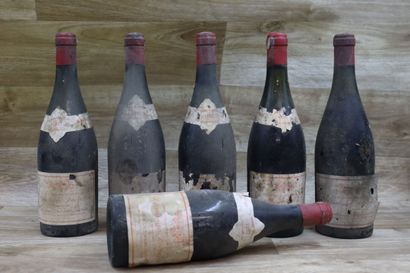 7 bouteille d'HERMITAGE-ROCHEFINE 1937
6...