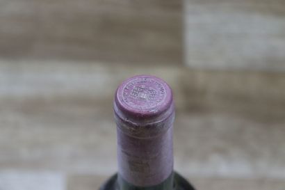 1 Bouteille de PAVILLON ROUGE du CH. MARGAUX...