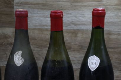 6 bouteilles NUIT SAINT GEORGES, S. Calvet...