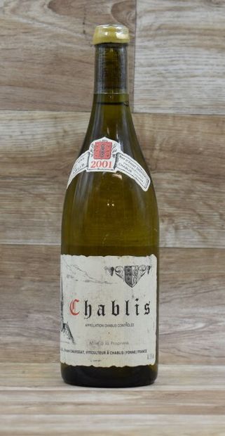 1 bouteille de CHABLIS 2001, domaine Vincent...