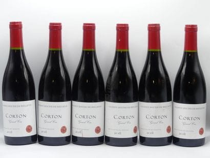 6 Bouteilles CORTON GC ROCHE DE BELLENE,...