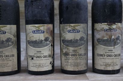 6 bouteilles Château Simard, 1955
Réunion...