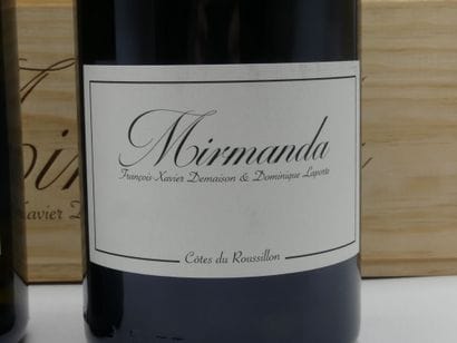 2 MG COTES DU ROUSSILLON MIRMANDA MIRMANDA,...
