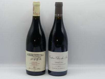 Réunion de 2 Bouteilles Bourgogne Cote de...