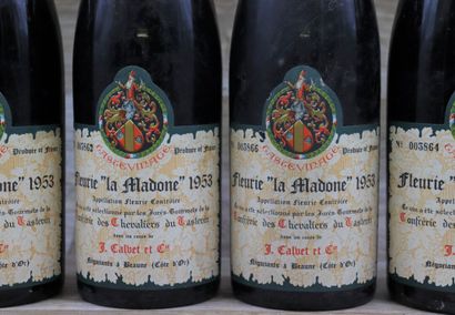 FLEURIE 1953
6 bouteilles de FLEURIE 1953...