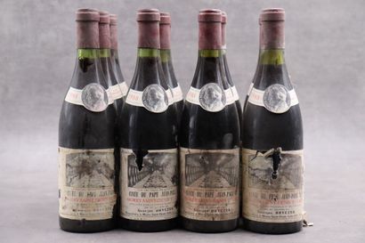 12 bouteilles CUVEE DU PAPE JEAN PAUL II...
