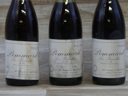 3 Bouteilles de POMMARD 1er CRU 1970, LES...