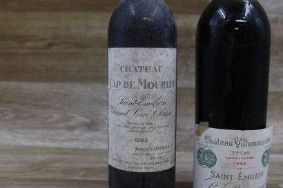 1 bouteille Château Cap De Mourlin 1983/1...