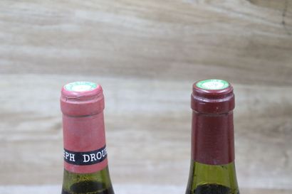 Lot de 5 Bouteilles dont : 1 VOUGEOT 1995,...
