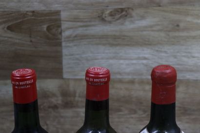 Lot panaché MEDOC. 4 bouteilles Château ROSE...