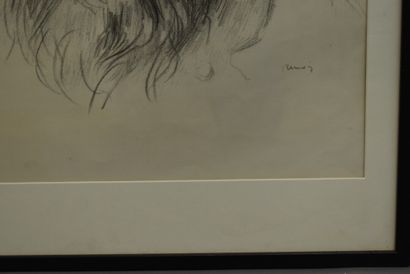 Pierre-Auguste RENOIR. Portait de Rodin,...