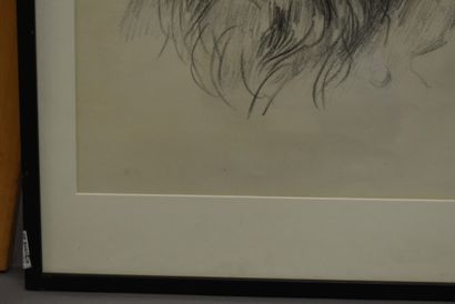 Pierre-Auguste RENOIR. Portait de Rodin,...