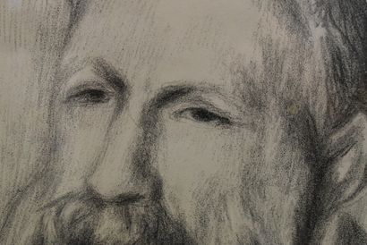 Pierre-Auguste RENOIR. Portait de Rodin,...
