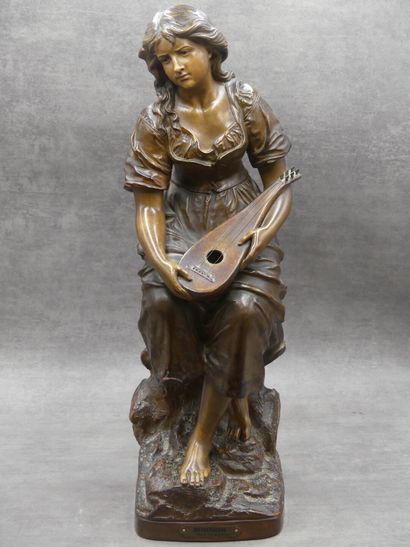 MIGNON par J. LE GULUCHE, Joueuse de luth,...
