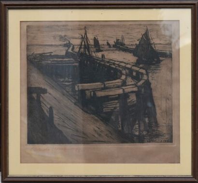 Auguste OLEFFE (1867-1931) Nieuport 1904,...