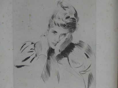 Paul César HELLEU (Vannes 1859 - Paris 1927)...