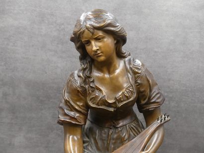 MIGNON par J. LE GULUCHE, Joueuse de luth,...