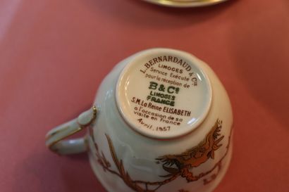 BERNARDAUD Limoges. Queen Elisabeth model....
