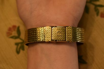 OMEGA. Deville model. Gold plated men's watch,...