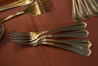 CHRISTOFLE. Spatours model. Silver plated...