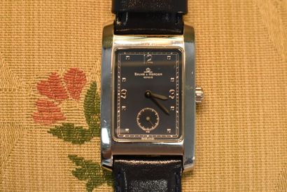 BAUME & MERCIER. Men's stainless steel watch,...