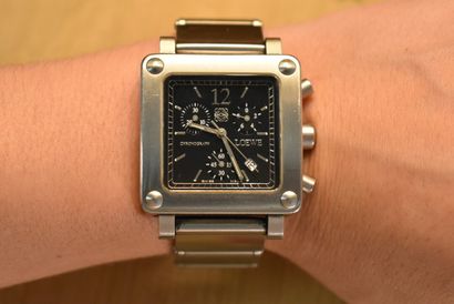 LOEWE. Model Tiempo-35. Men's chronograph...