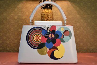 LOUIS VUITTON. Extremely rare Capucine bag...