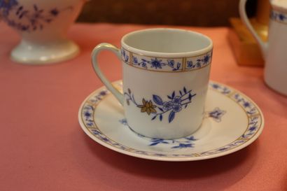 BERNARDAUD Limoges. Peking model. Porcelain...