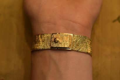 PATEK PHILIPPE. Ladies' watch in 18k gold,...