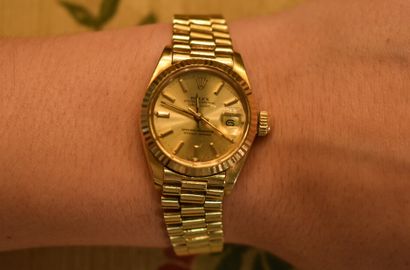 ROLEX. Model Oyster perpetual Date just....