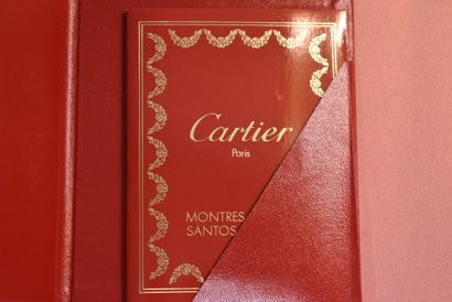 CARTIER. Santos square model. Men's watch...